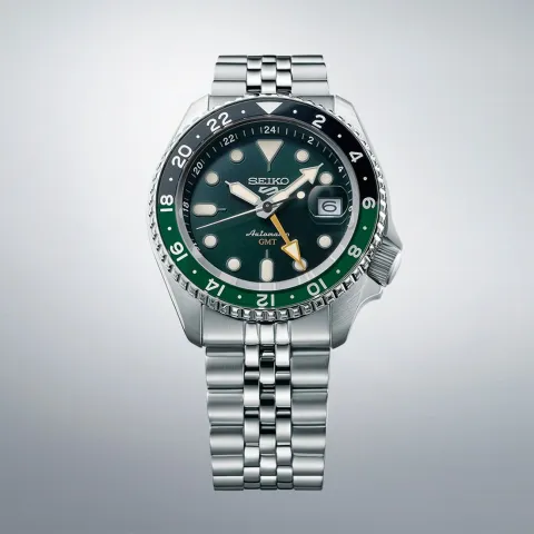 Foto 5 do relógio Seiko 5 Sports GMT Verde (ampliar)