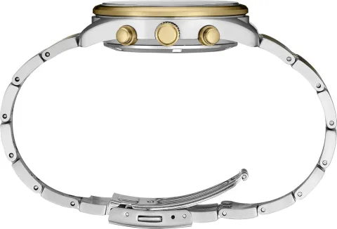 Foto 2 do relógio Seiko Cronógrafo Bicolor Dourado (ampliar)