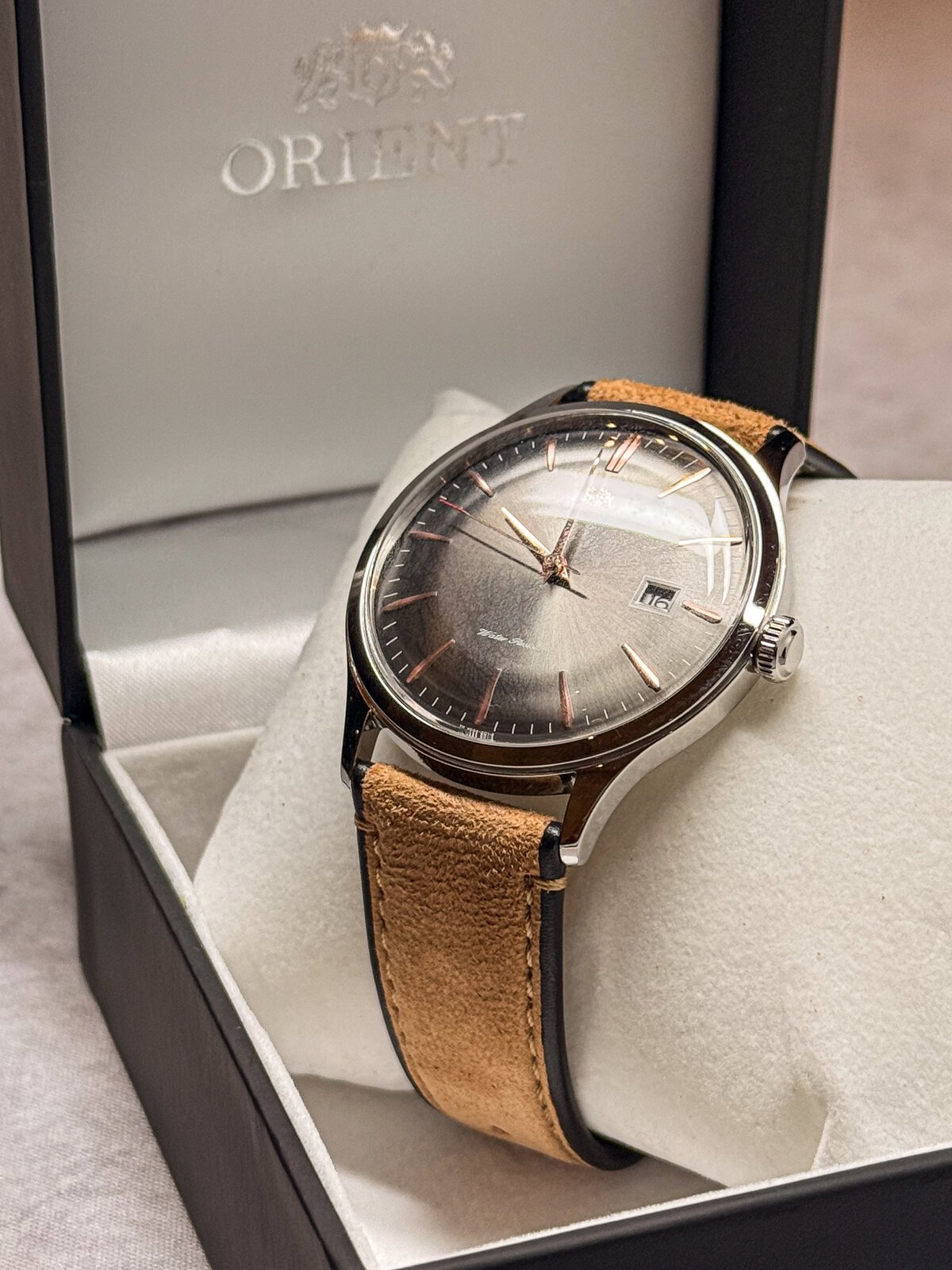 Orient Bambino Classic Automatic Cinza — foto 6 de 9