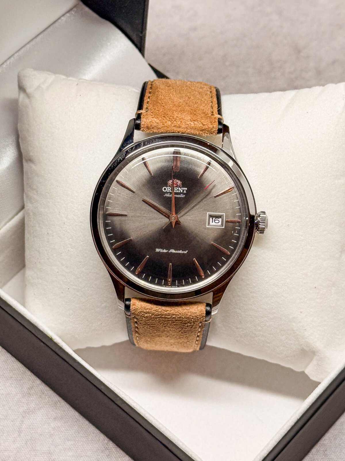 Orient Bambino Classic Automatic Cinza — foto 9 de 9