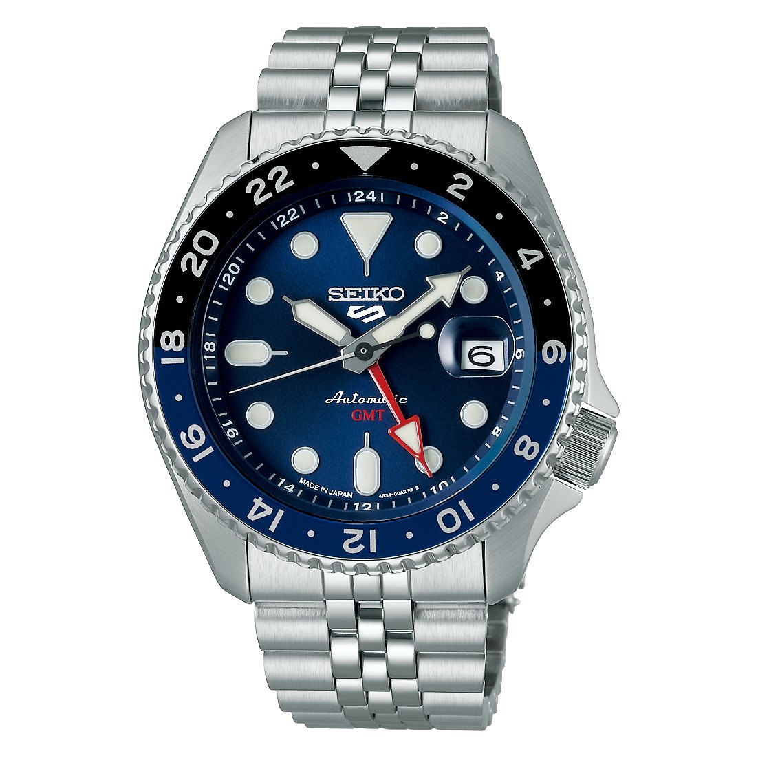 Seiko 5 Sports GMT Azul