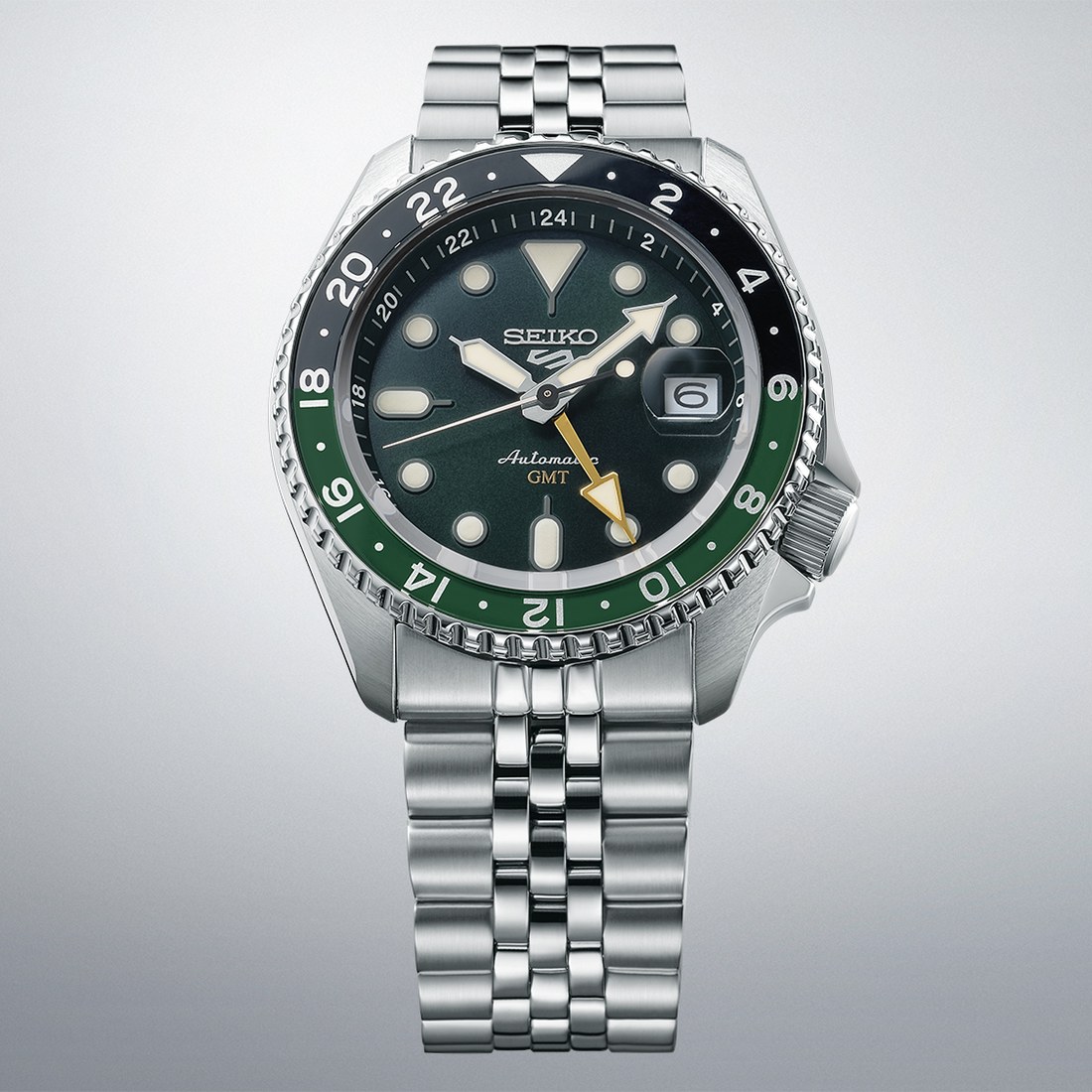 Seiko 5 Sports GMT Verde — foto 3 de 5