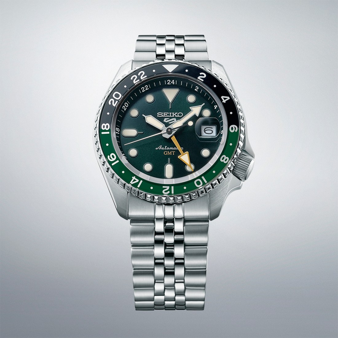 Seiko 5 Sports GMT Verde — foto 5 de 5