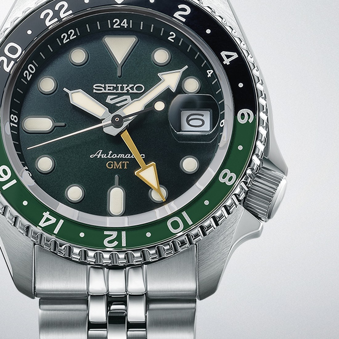 Seiko 5 Sports GMT Verde — foto 4 de 5