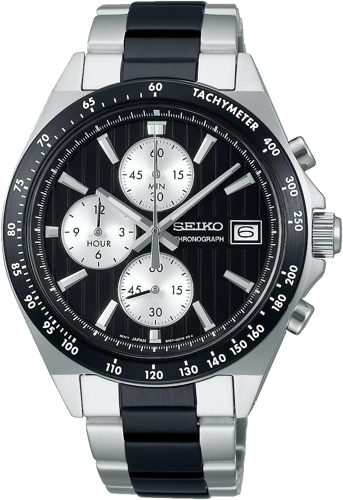 Seiko Selection Cronógrafo Preto