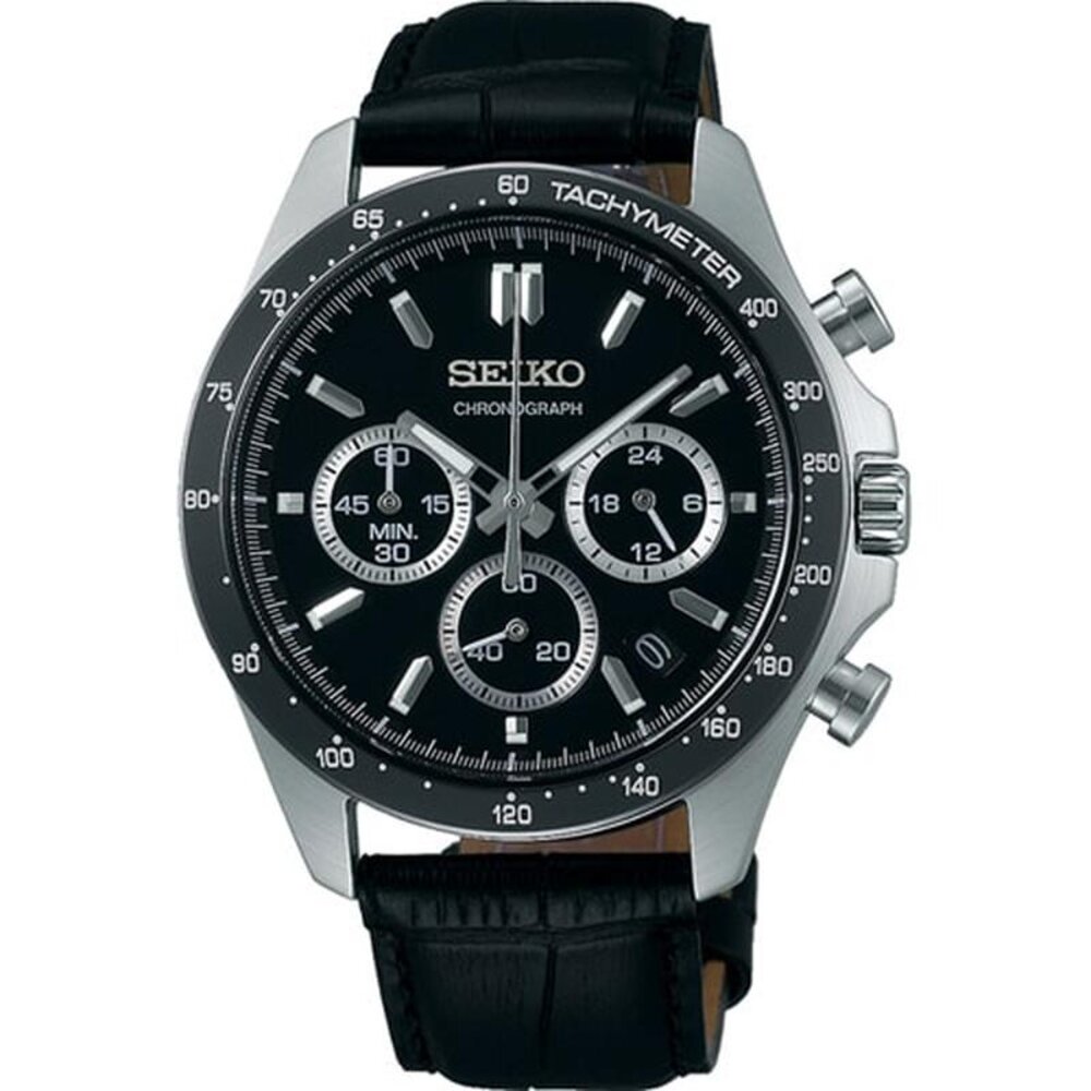 Seiko Spirit Cronógrafo Preto