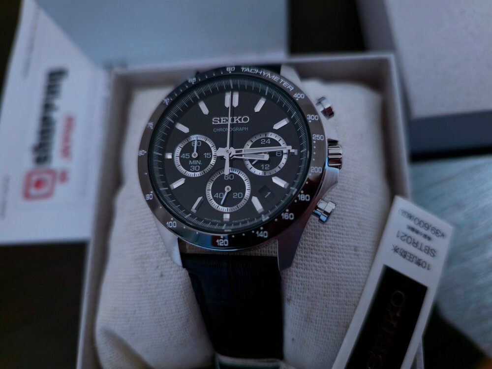 Seiko Spirit Cronógrafo Preto — foto 3 de 3