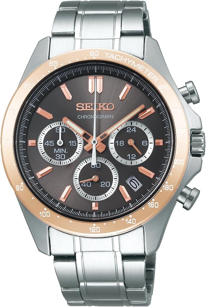 Seiko Spirit Cronógrafo Bicolor